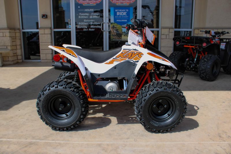 2025 KAYO STORM 70 METALLIC WHITE 