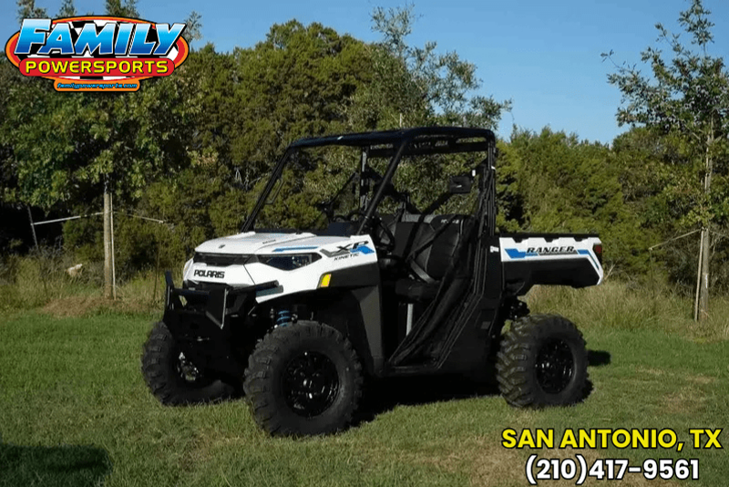 2024 POLARIS RANGER XP KINETIC ULTIMATE ICY WHITE PEARL 
