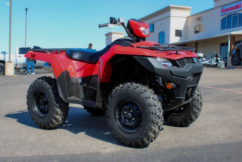 2024 SUZUKI KINGQUAD 750AXi RED AND GREEN 
