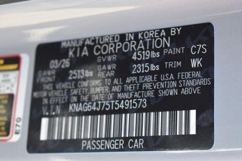 New 2026 Kia K5 GT-LineImage 38