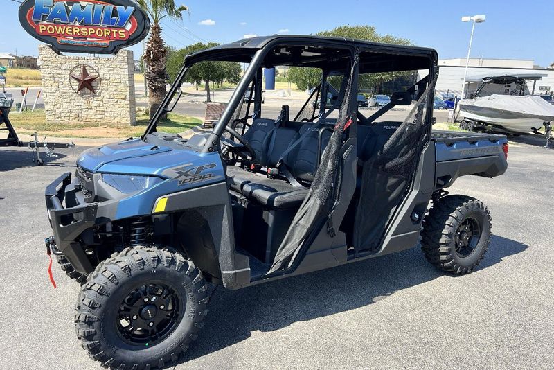 2025 POLARIS RANGER CREW XP 1000 PREMIUM BLUE SLATE METALLIC SMOKE 
