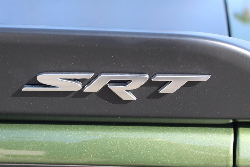 2018 Dodge Challenger SRT Demon in a F8 Green exterior color and Blackinterior. BEACH BLVD OF CARS beachblvdofcars.com 