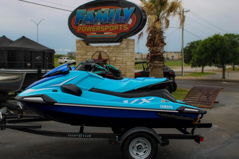 2025 YAMAHA VX DELUXE WITH AUDIO CYAN AND AZURE BLUE 