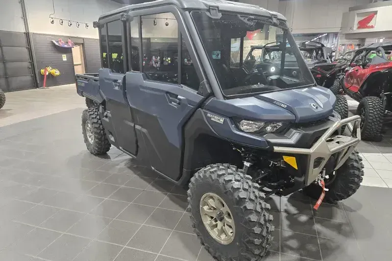 2025 CAN-AM DEFENDER MAX LIMITED CAB HD10 DUSTY NAVY 