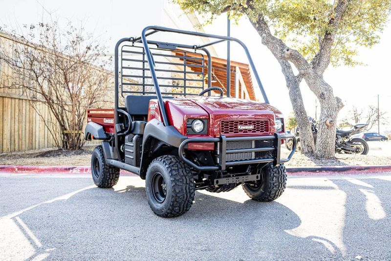 2025 KAWASAKI MULE 4010 TRANS4X4 DARK ROYAL RED 