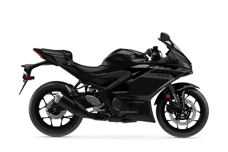 2025 YAMAHA YZF R3 MATTE STEALTH BLACK 