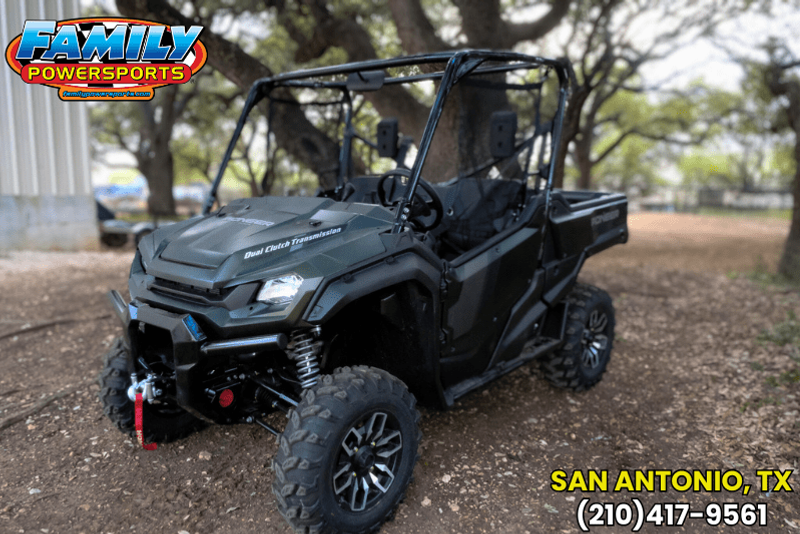 2025 HONDA PIONEER 1000 TRAIL MATTE GREEN METALLIC 