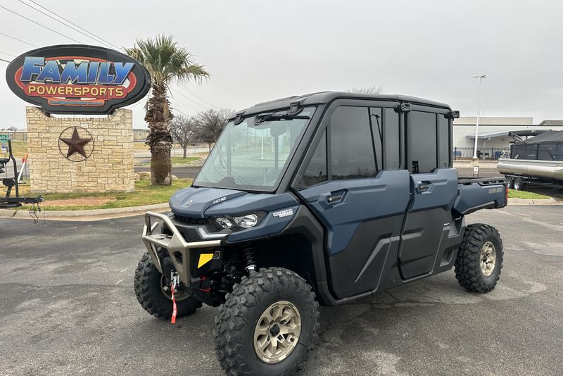 2025 CAN-AM DEFENDER MAX LIMITED CAB HD10 DUSTY NAVY 