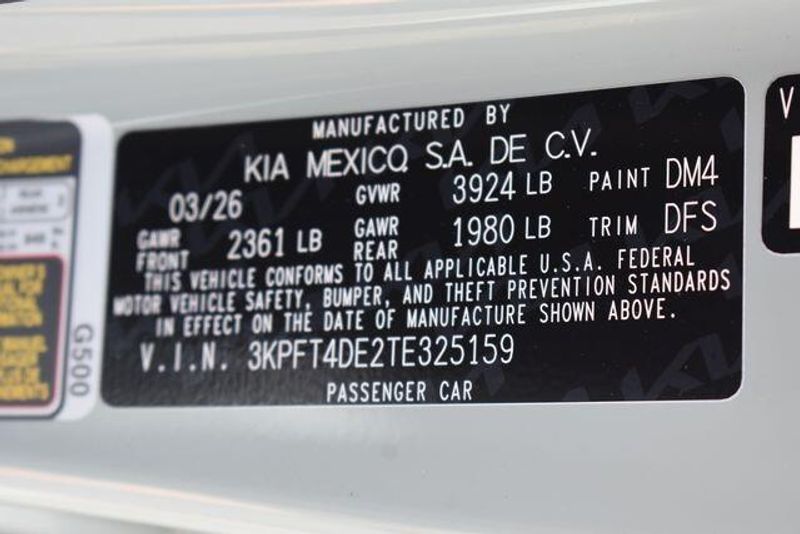 New 2026 Kia K4 LXSImage 32