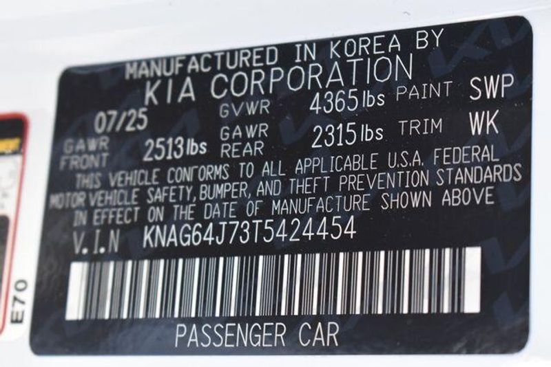 New 2026 Kia K5 GT-LineImage 39