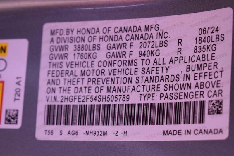 Used 2025 Honda Civic SportImage 16