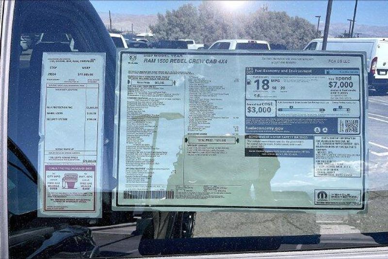 New 2027 RAM 1500 Rebel Crew Cab 4x4 5