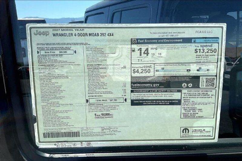 New 2027 Jeep Wrangler 4-door MoabImage 16