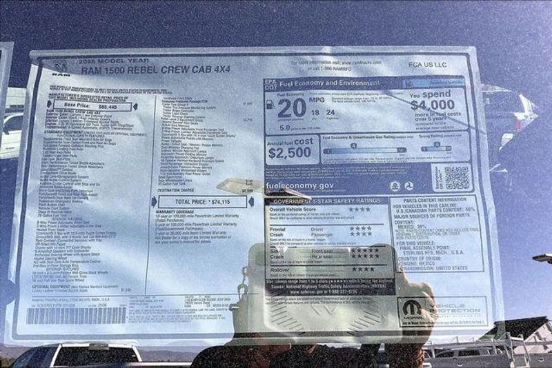 New 2026 RAM 1500 Rebel Crew Cab 4x4 5