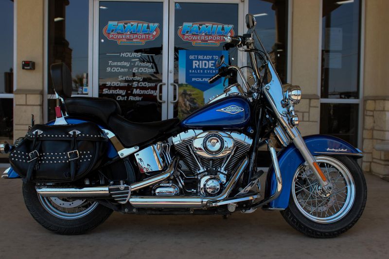 2015 HARLEY SOFTAIL CLASSIC BLUE 