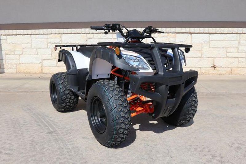 2025 KAYO BULL150 EFI METALLIC WHITE  in a METALLIC WHITE exterior color. Family PowerSports (877) 886-1997 familypowersports.com 