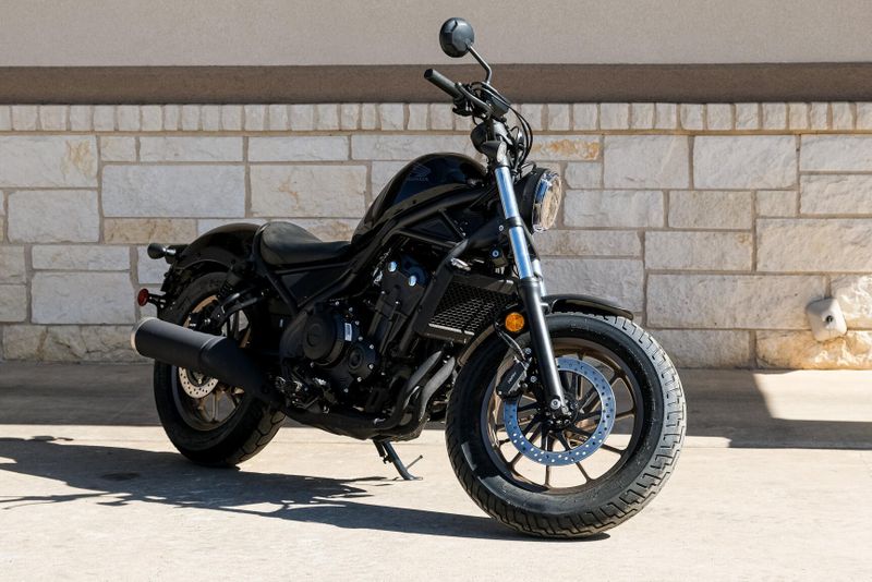 2025 HONDA REBEL 500 MATTE BLACK METALLIC 