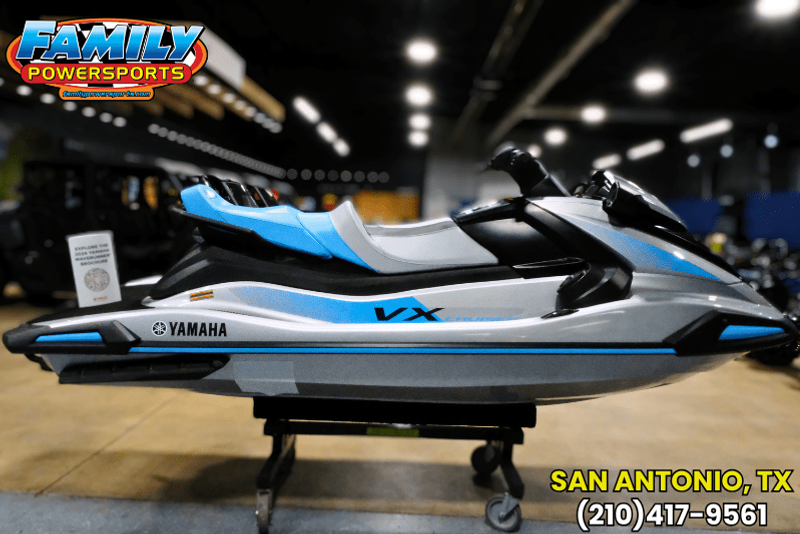 2024 YAMAHA WAVERUNNER VX CRUISER WITH AUDIO SILVER 
