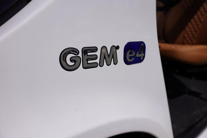 2022 GEM E4  in a White exterior color and BEECHWOODinterior. GEM of Charleston 843-278-2131 gemofcharleston.com 