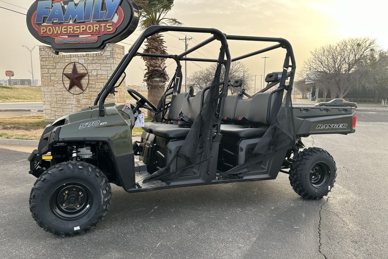 2025 POLARIS RANGER CREW 570 FULLSIZE SAGE GREEN 