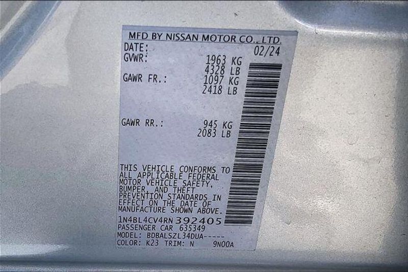 Used 2024 Nissan Altima 2.5 SRImage 32