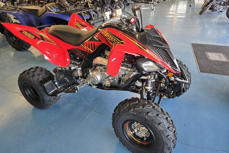 2025 YAMAHA RAPTOR 700R SE RED AND BLACK 