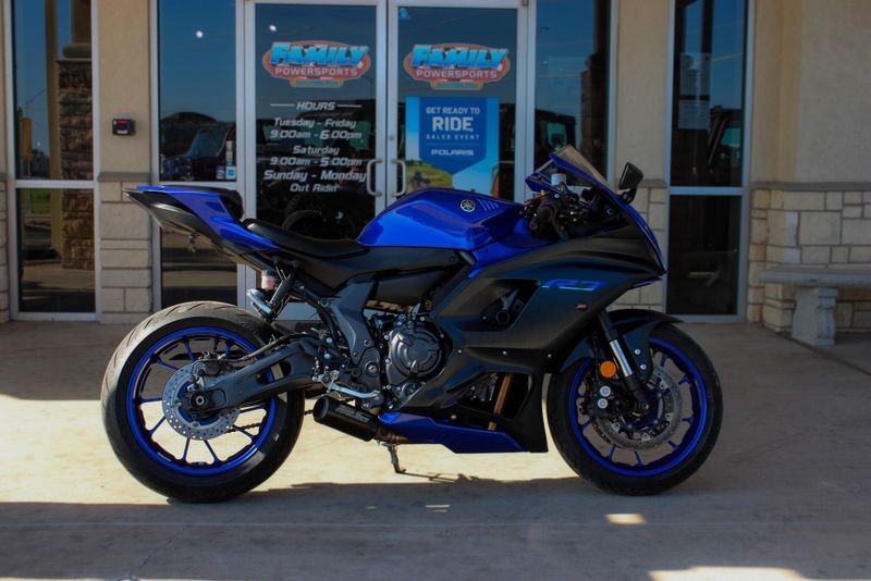 2023 YAMAHA YZFR7 BLUE 