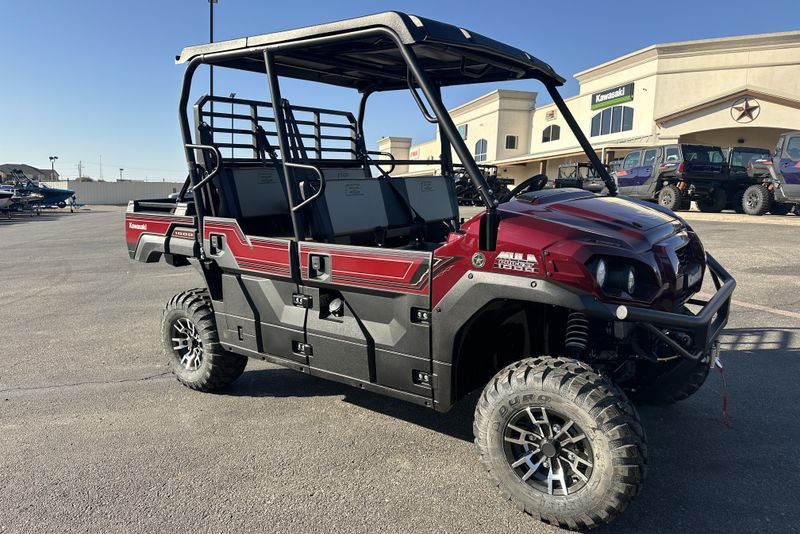 2025 KAWASAKI MULE PROFXT 1000 LE RANCH EDITION METALLIC DEEP RED 