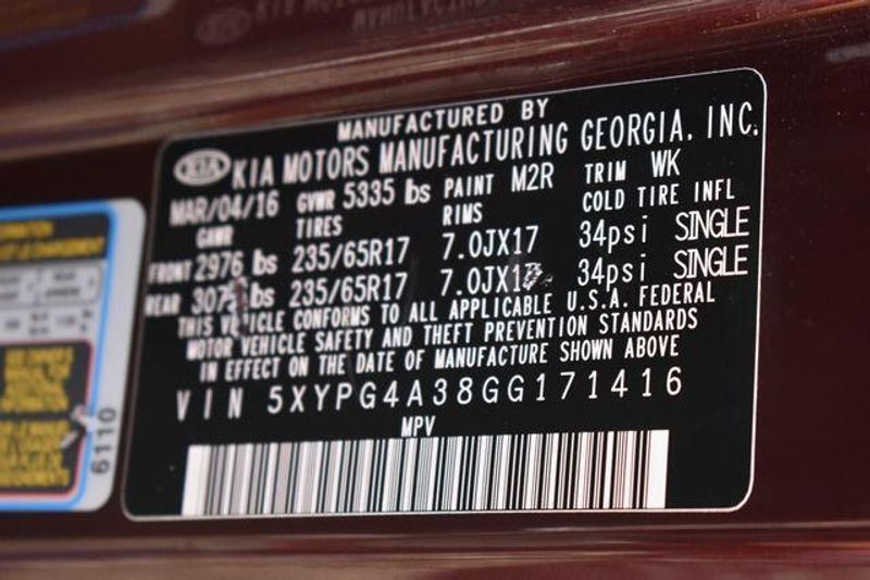 Used 2016 Kia Sorento LXImage 34