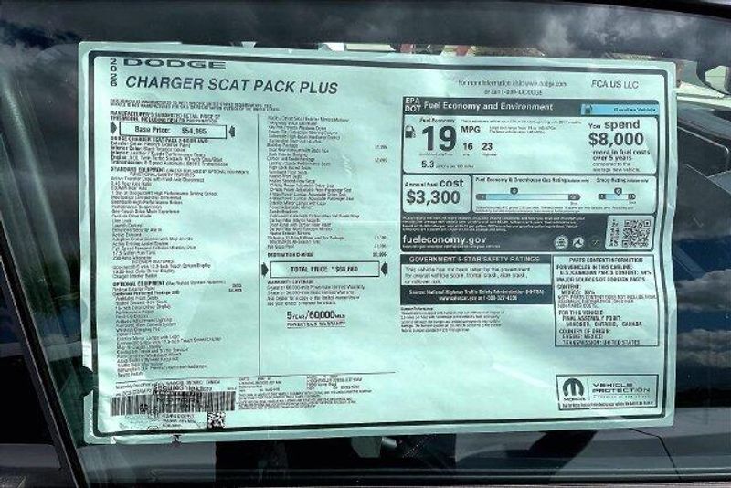 New 2026 Dodge Charger Scat Pack Plus 2-door AwdImage 16