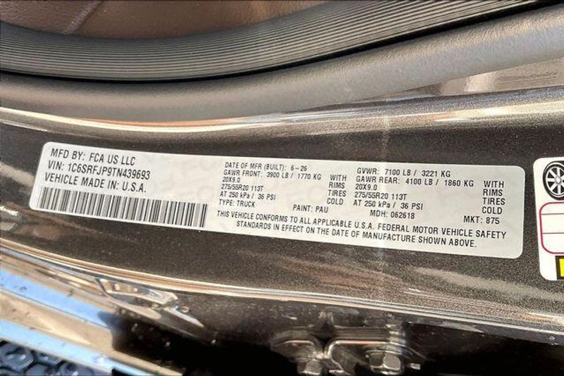 New 2026 RAM 1500 Laramie Crew Cab 4x4 5