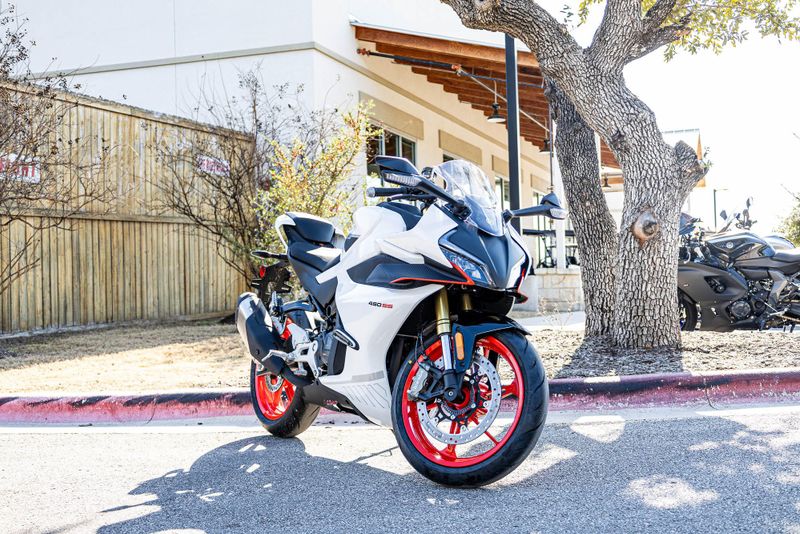 2025 CFMOTO 450SS NEBULA WHITE 