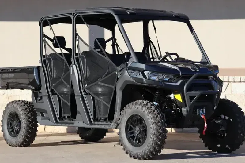 2025 CAN-AM DEFENDER MAX LONE STAR HD10 STEALTH BLACK 