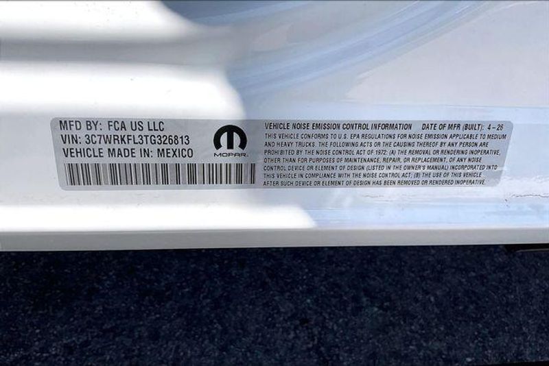 New 2026 RAM 4500 Tradesman Chassis Crew Cab 4x2 84