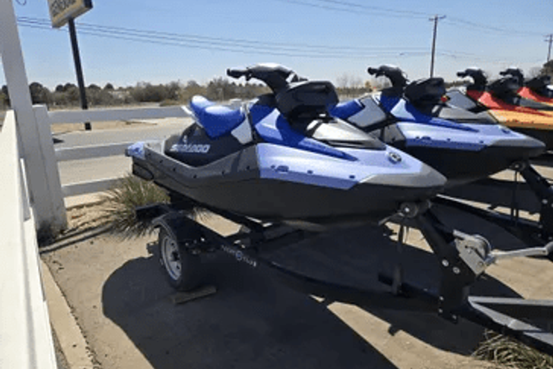 2025 SEADOO SPARK FOR 2 CONVENIENCE PACKAGE WITH SOUND SYSTEM DAZZLING BLUE AND VAPOR BLUE 