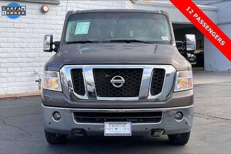 Used 2018 Nissan NV Passenger NV3500 HD SLImage 2