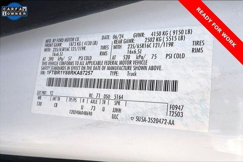 Used 2024 Ford Transit-250 Cargo Van BaseImage 29