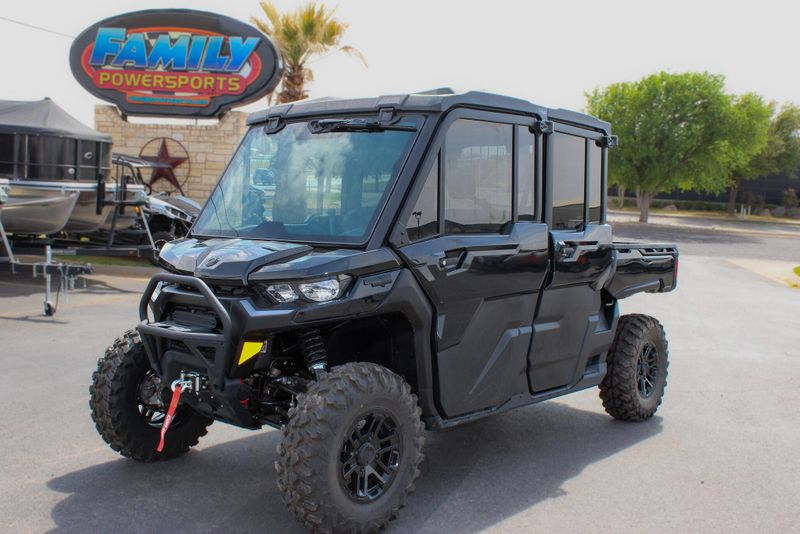 2025 CAN-AM DEFENDER MAX LONE STAR CAB HD10 STEALTH BLACK 