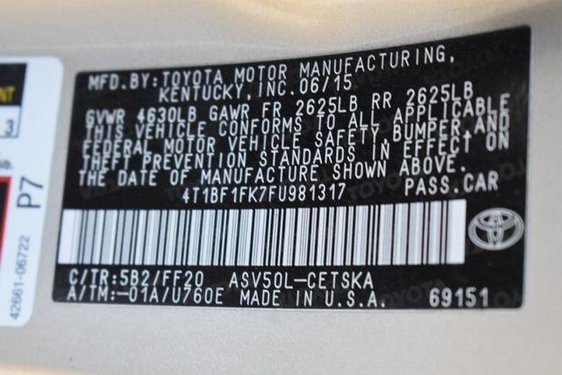 Used 2015 Toyota Camry LEImage 32