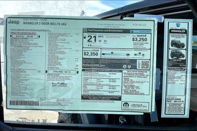 New 2026 Jeep Wrangler 2-door WillysImage 15
