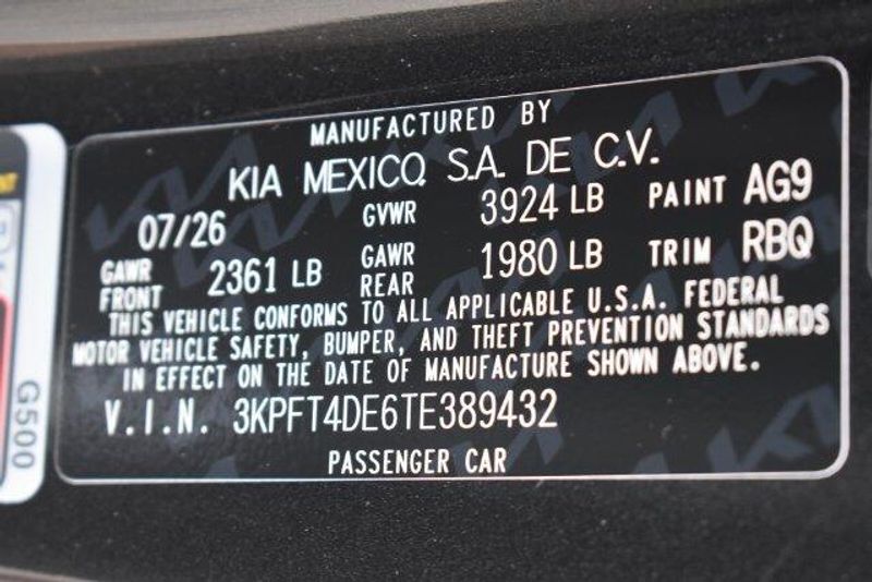 New 2026 Kia K4 LXSImage 32