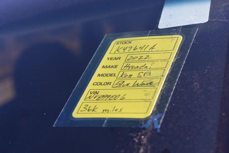 Used 2022 Hyundai Kona SELImage 32