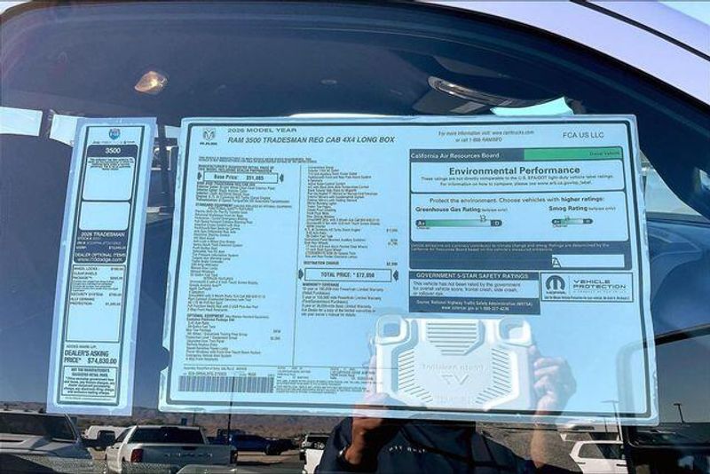 New 2026 RAM 3500 Tradesman Regular Cab 4x4 8
