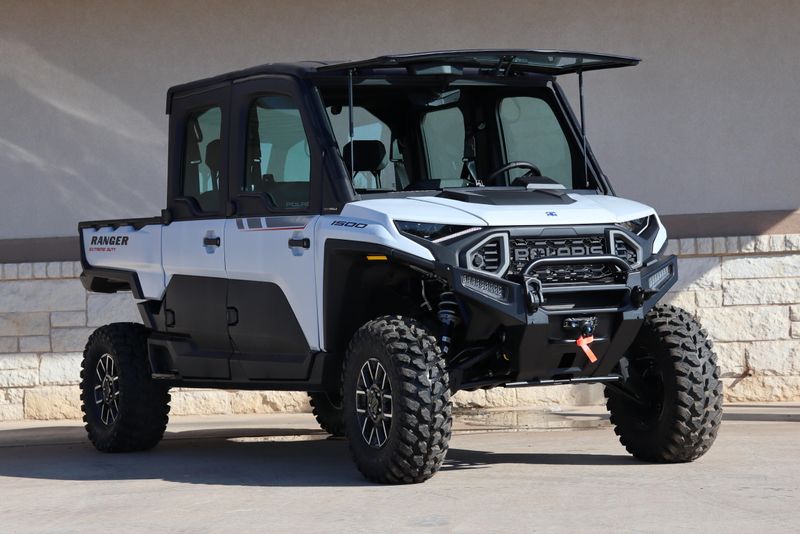 2025 POLARIS RANGER XD 1500 NORTHSTAR EDITION ULTIMATE GHOST WHITE METALLIC SMOKE 