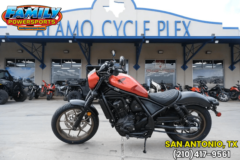 2025 HONDA REBEL 1100 DCT SE FLARE ORANGE METALLIC 