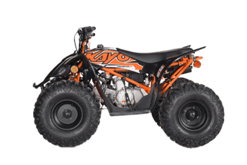 2025 KAYO PREDATOR 110  BLACK  in a BLACK exterior color. Family PowerSports (877) 886-1997 familypowersports.com 