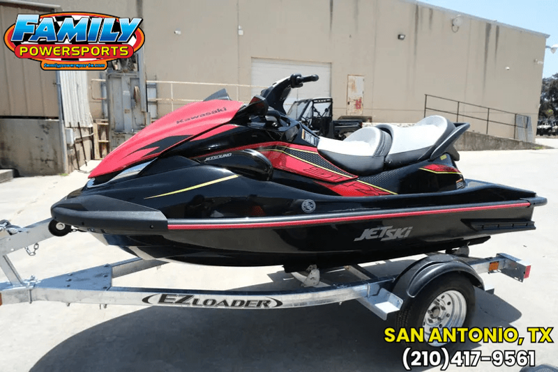 2024 KAWASAKI JET SKI STX 160LX EBONY AND NEON RED 