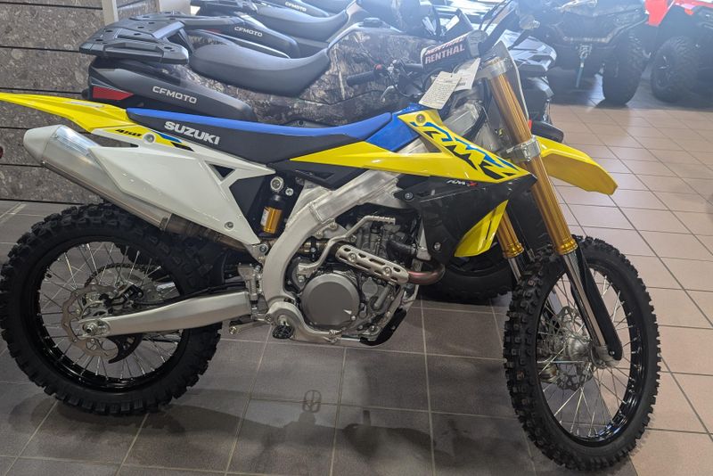 2025 SUZUKI RMZ450 CHAMPION YELLOW NO 2 