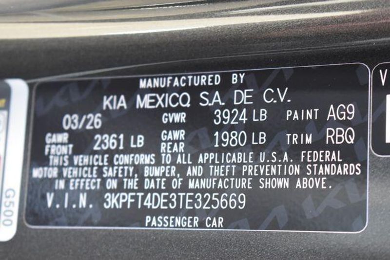 New 2026 Kia K4 LXSImage 33