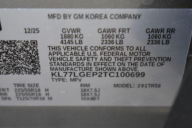 New 2026 Chevrolet Trax 1RSImage 34